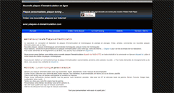 Desktop Screenshot of plaques-d-immatriculation.com